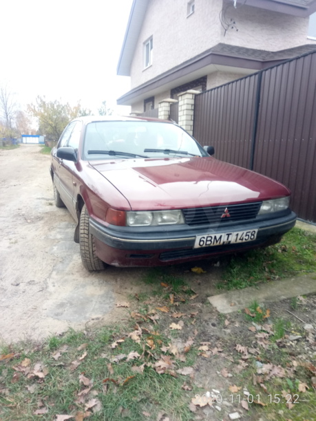Mitsubishi Galant VI, 1992 г.