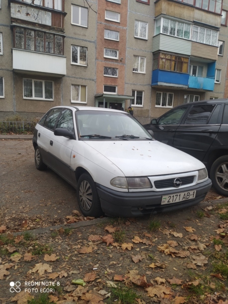 Opel Astra F · Рестайлинг, 1995 г.