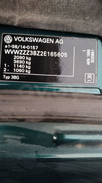 Volkswagen Passat B5, 2001 г.