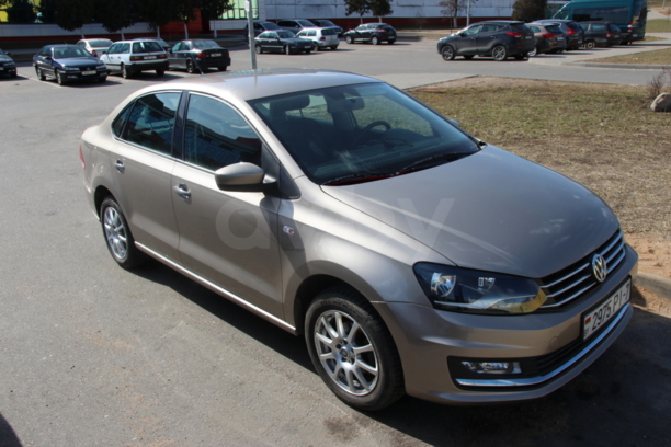 Volkswagen Polo Sedan I · Рестайлинг, 2015 г.