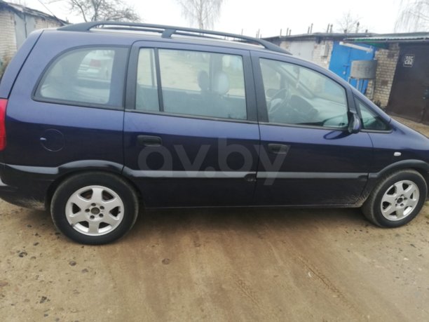 Opel Zafira A, 7 мест, 2000 г.
