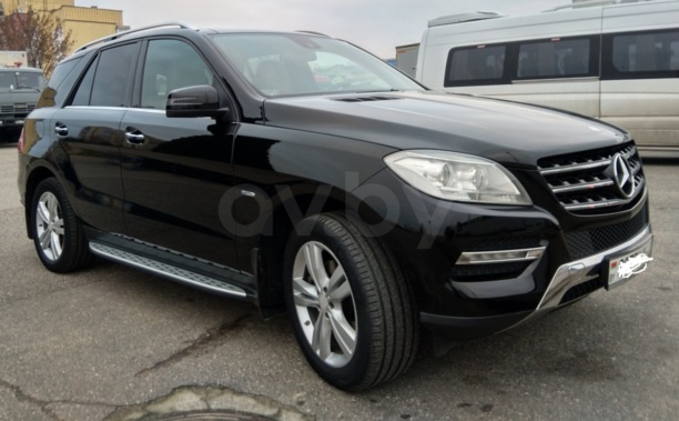 Mercedes-Benz M-Класс W166, 5 мест, 2012 г.