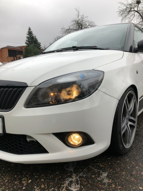 Skoda Fabia 5J · Рестайлинг, 2012 г.