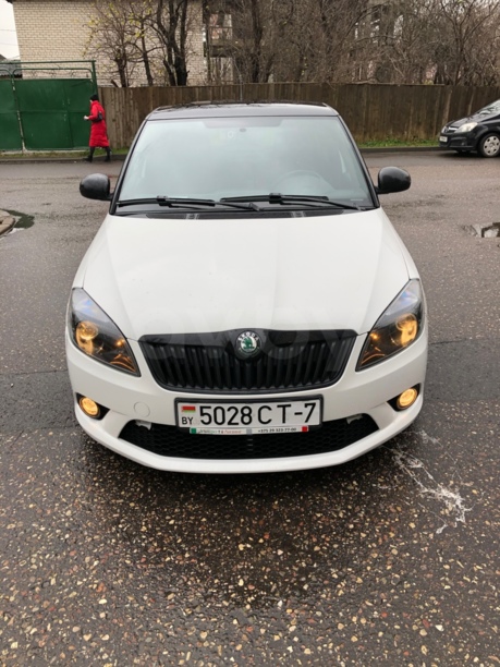 Skoda Fabia 5J · Рестайлинг, 2012 г.