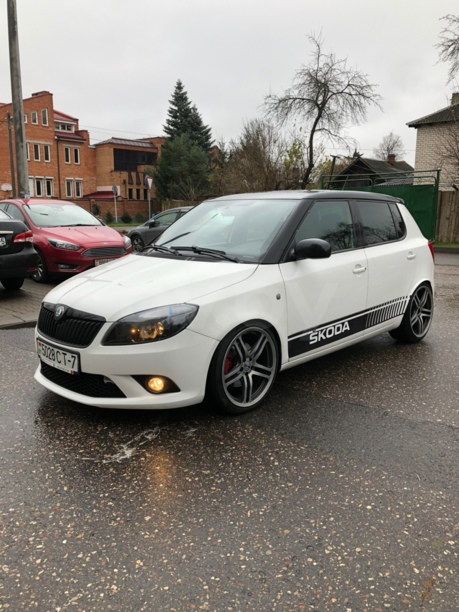 Skoda Fabia 5J · Рестайлинг, 2012 г.