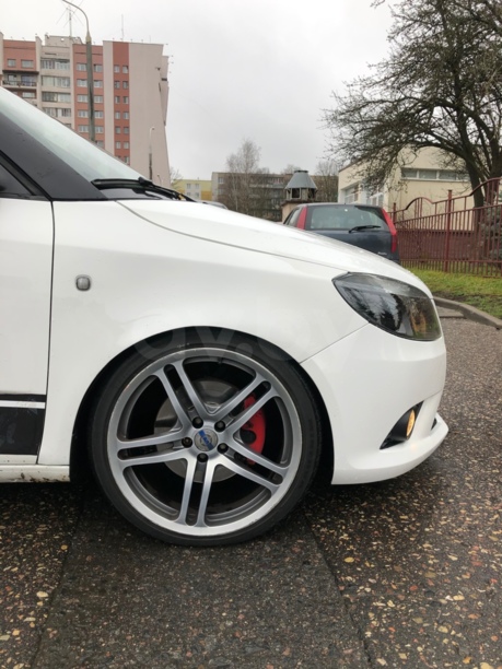 Skoda Fabia 5J · Рестайлинг, 2012 г.
