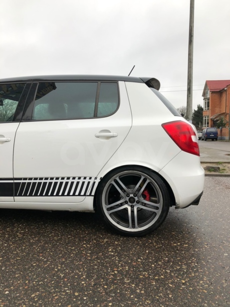Skoda Fabia 5J · Рестайлинг, 2012 г.