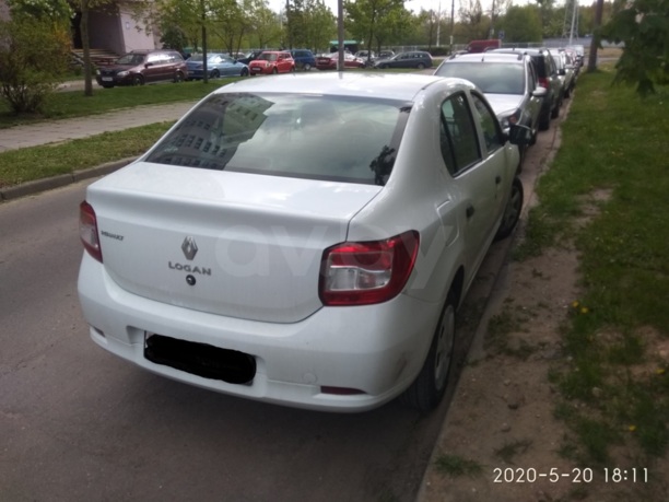 Renault Logan II, 2017 г.