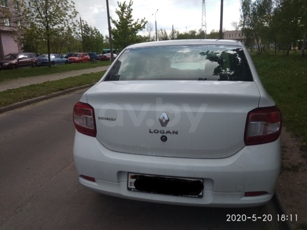 Renault Logan II, 2017 г.