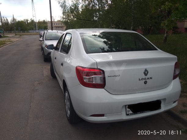 Renault Logan II, 2017 г.