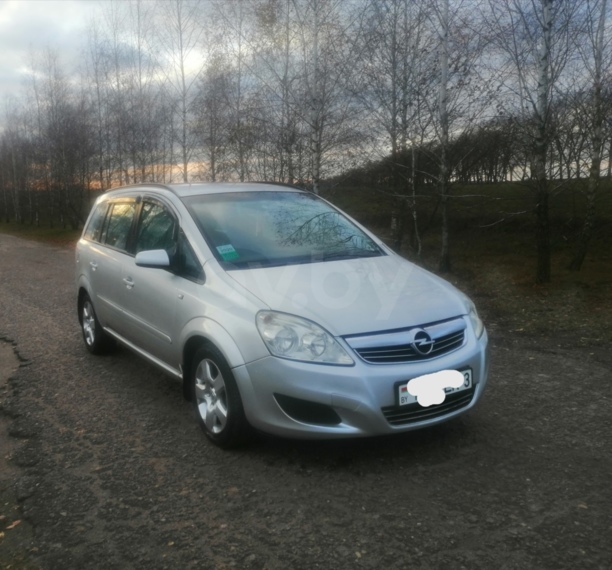 Opel Zafira B · Рестайлинг, 7 мест, 2008 г.