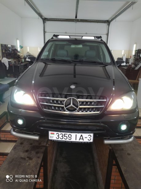 Mercedes-Benz M-Класс W163 · Рестайлинг, 5 мест, 2002 г.