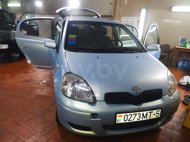 Toyota Yaris I (P1) · Рестайлинг, 2005 г.