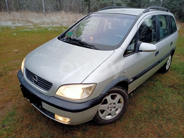 Opel Zafira A · Рестайлинг, 7 мест, 2002 г.