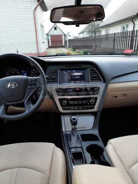 Hyundai Sonata LF, 2016 г.