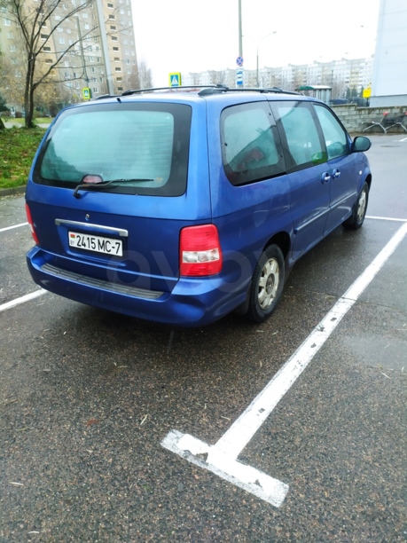Kia Carnival I · Рестайлинг, 2002 г.