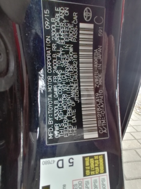 Toyota Prius V(+) ZVW40/41 · Рестайлинг, 2015 г.