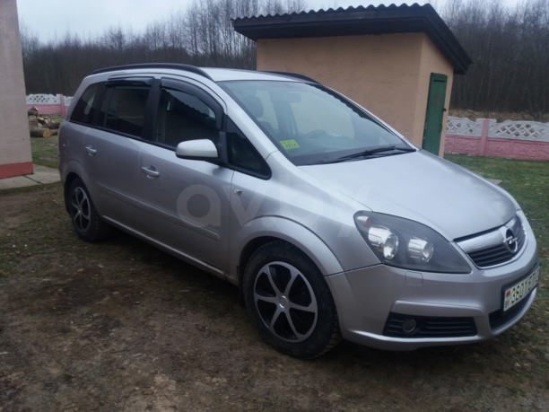 Opel Zafira B, 7 мест, 2006 г.