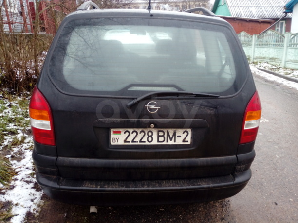 Opel Zafira A, 7 мест, 2000 г.