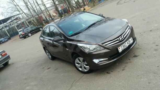 Hyundai Solaris I · Рестайлинг, 2015 г.