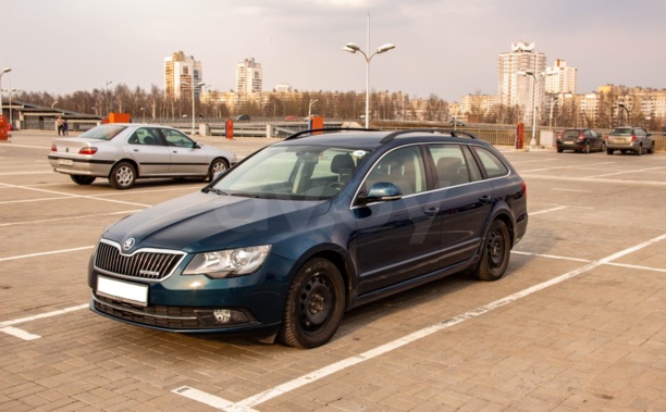 Skoda Superb II · Рестайлинг, 2015 г.