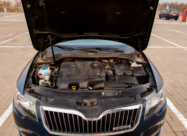 Skoda Superb II · Рестайлинг, 2015 г.