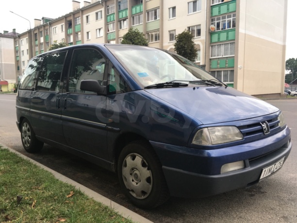 Peugeot 806 221, 7 мест, 1996 г.