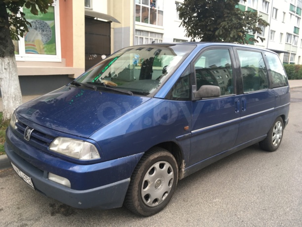 Peugeot 806 221, 7 мест, 1996 г.