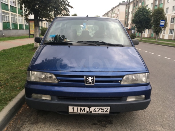 Peugeot 806 221, 7 мест, 1996 г.