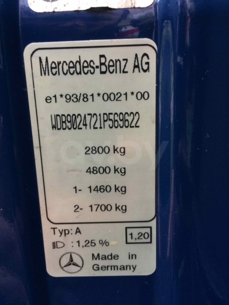 Mercedes-Benz Sprinter 212D, 1996 г.