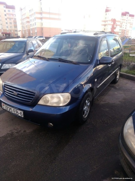 Kia Carnival I · Рестайлинг, 7 мест, 2002 г.