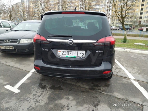 Opel Zafira C, 7 мест, 2015 г.