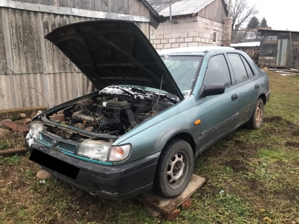 Nissan Sunny N14, 1993 г.