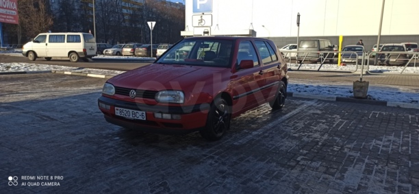 Volkswagen Golf III, 1992 г.