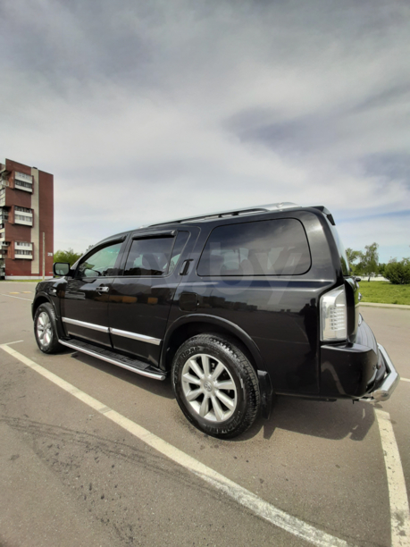 Infiniti QX56 I · Рестайлинг, 7 мест, 2008 г.