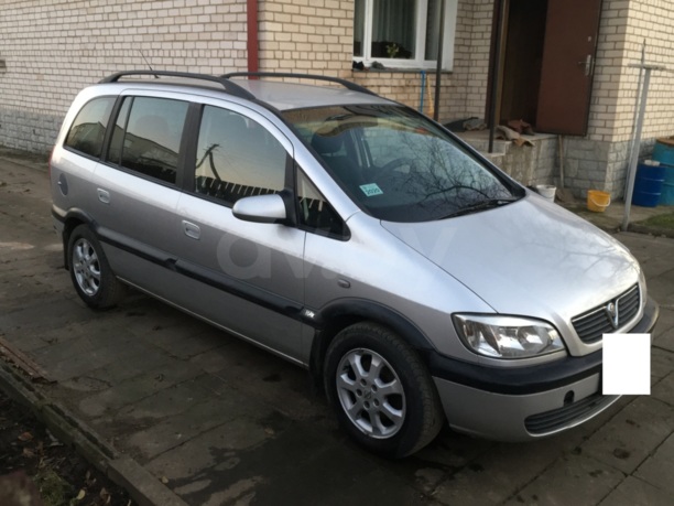 Opel Zafira A · Рестайлинг, 7 мест, 2004 г.
