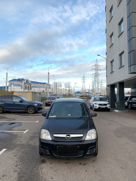 Opel Meriva I · Рестайлинг, 2008 г.