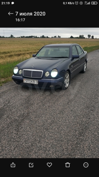 Mercedes-Benz E-Класс W210, S210, 1997 г.