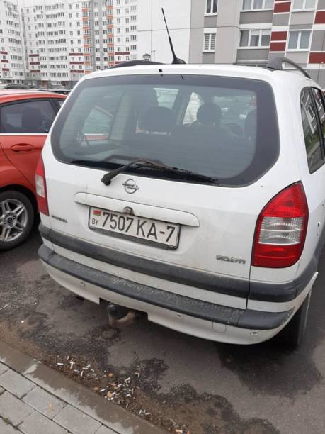Opel Zafira A · Рестайлинг, 2004 г.