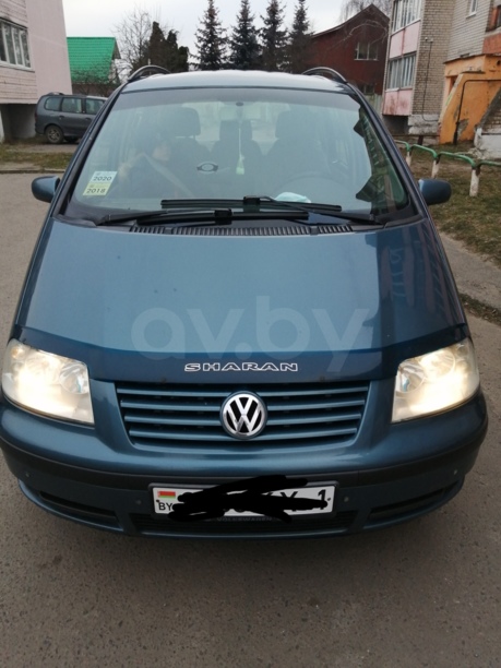 Volkswagen Sharan I · Рестайлинг, 5 мест, 2000 г.
