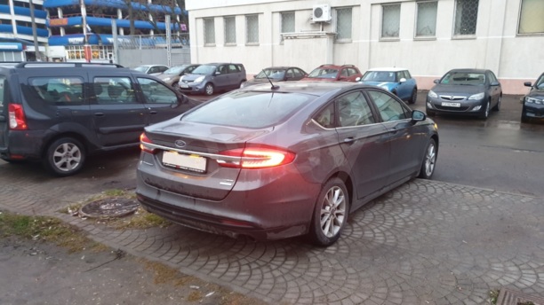 Ford Fusion USA II · Рестайлинг, 2017 г.