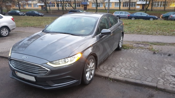 Ford Fusion USA II · Рестайлинг, 2017 г.