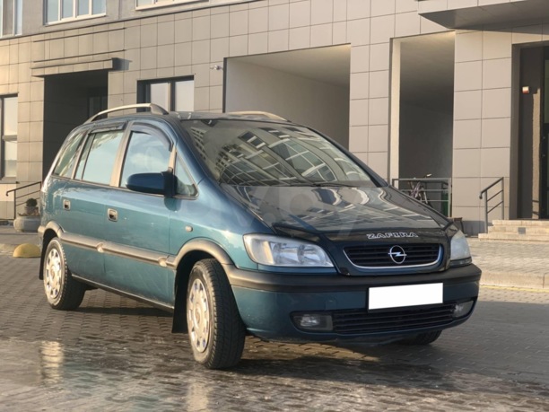 Opel Zafira A, 7 мест, 2001 г.