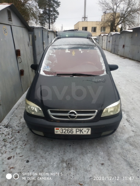 Opel Zafira A · Рестайлинг, 7 мест, 2004 г.