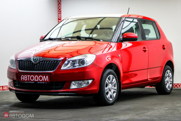 Skoda Fabia 5J · Рестайлинг, 2012 г.