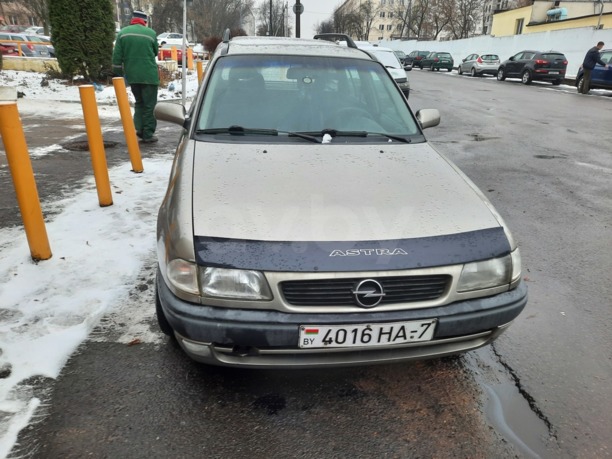 Opel Astra F · Рестайлинг, 1996 г.