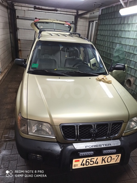Subaru Forester I · Рестайлинг, 2001 г.