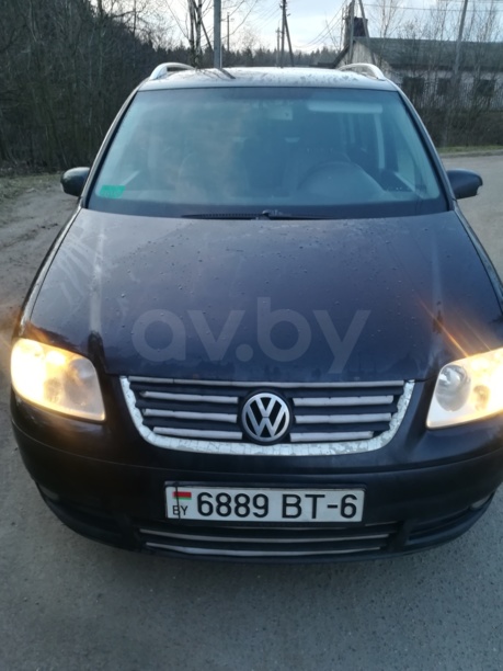 Volkswagen Touran I, 5 мест, 2003 г.