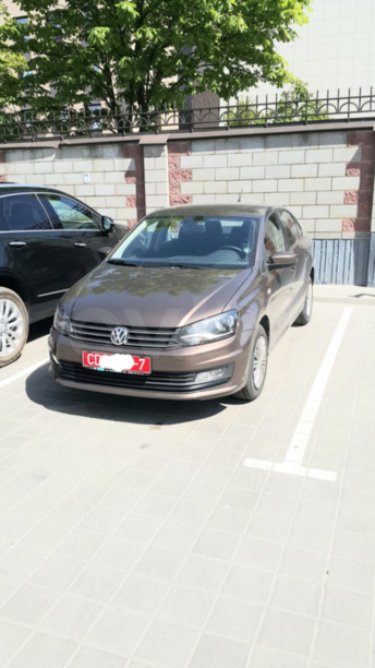Volkswagen Polo Sedan I · Рестайлинг, 2017 г.