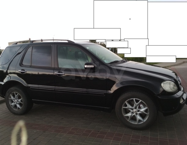 Mercedes-Benz M-Класс W163 · Рестайлинг, 2003 г.